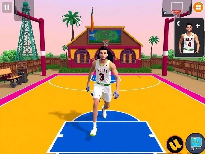 Bollywood Basketball character customization options